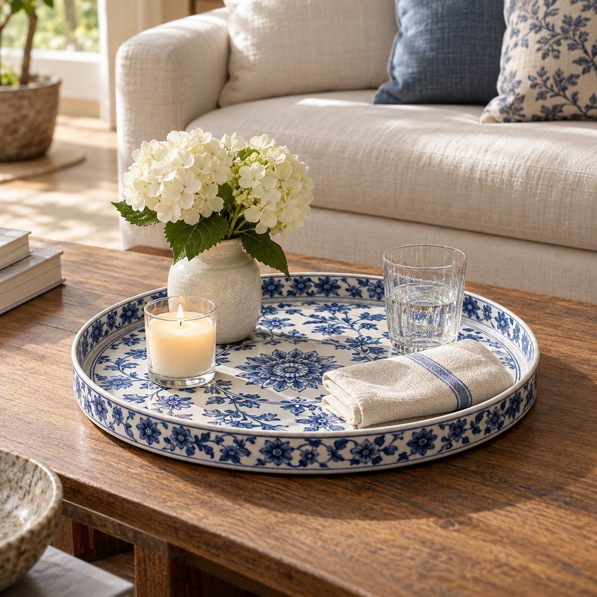Dovqera Porcelain Table Tray