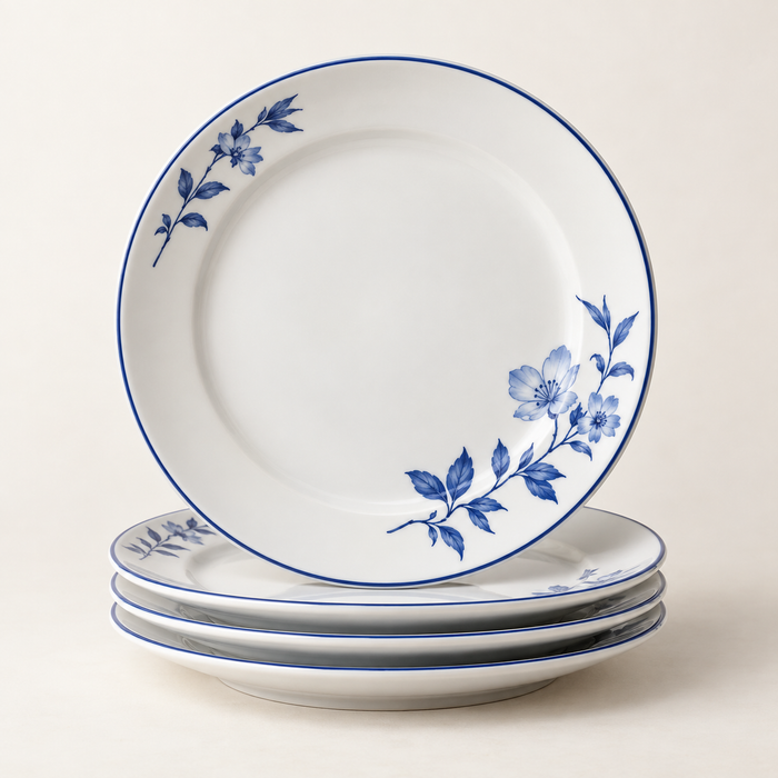 Dovqera Porcelain Dinner Plate Set